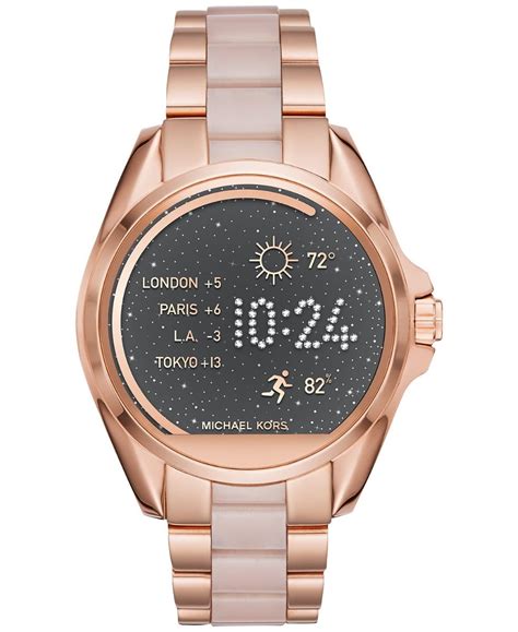 rose gold reloj michael kors mujer digital|Michael Kors mini rose gold.